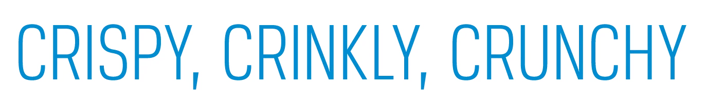 JBT Food Tech crispy crinkly text